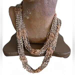 Crochet Boho-style Necklace